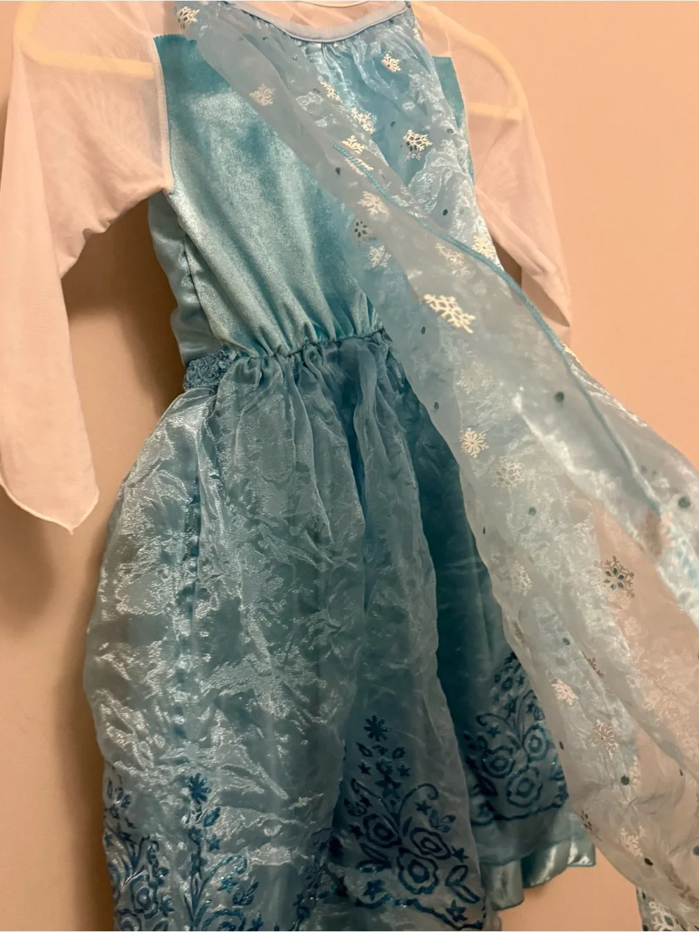 Little Girl Blue Princess Costume Dress - Elsa like Costume size 5